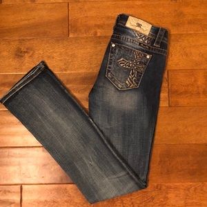 Size 27 cross pocket miss me jeans